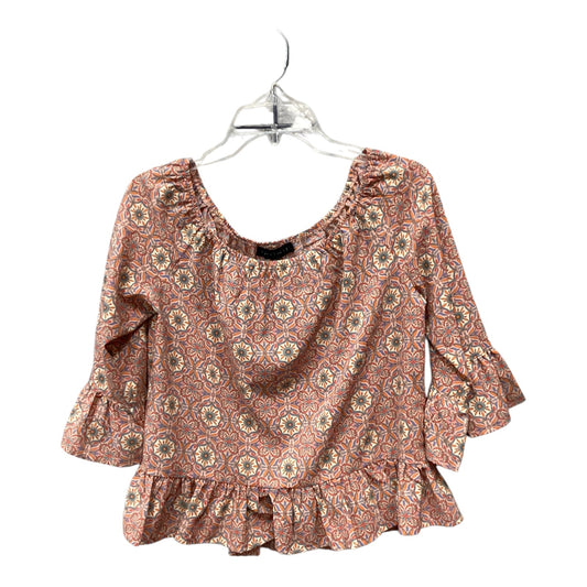 Top 3/4 Sleeve By Sanctuary In Pink, Size: S