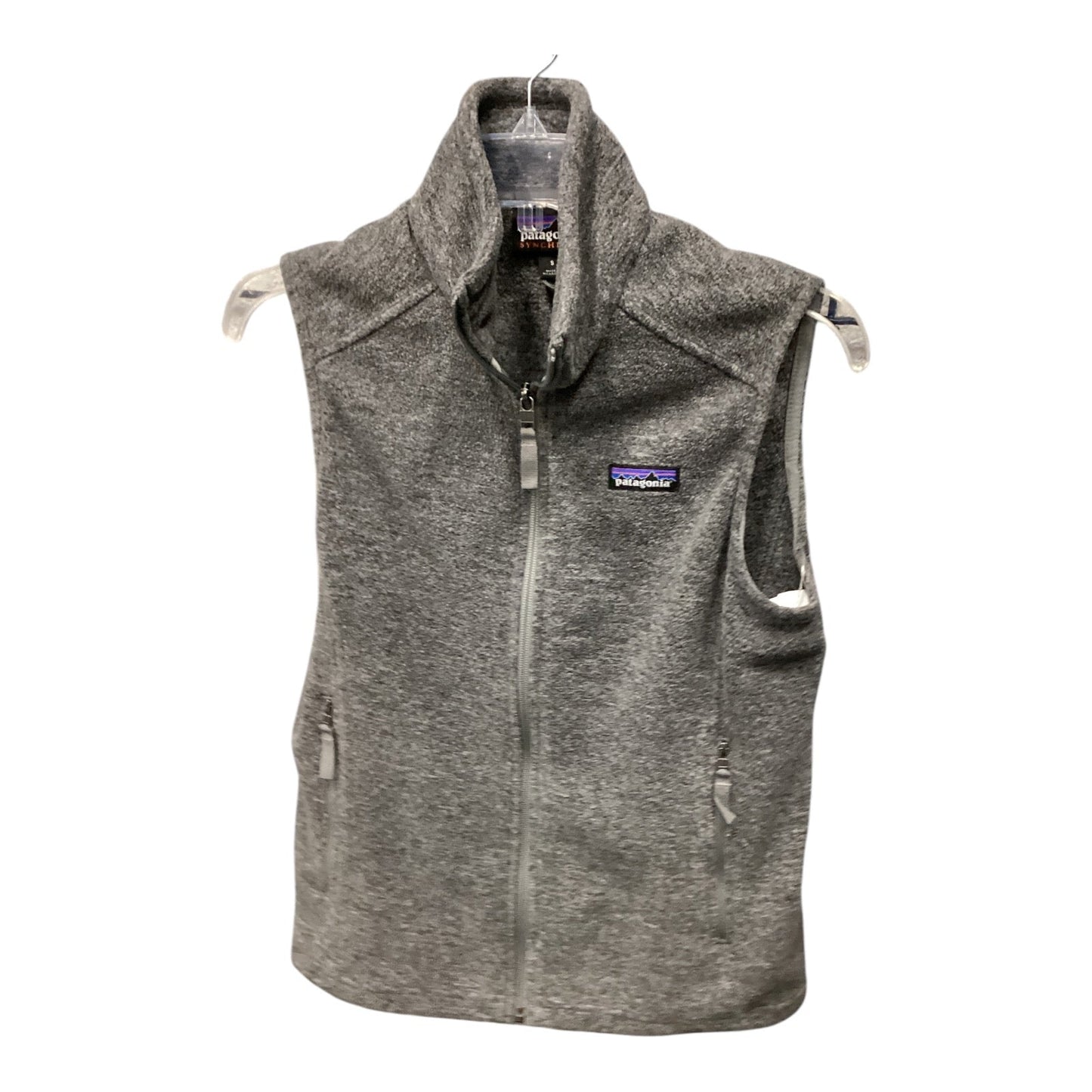 Vest Fleece By Patagonia In Grey, Size: S