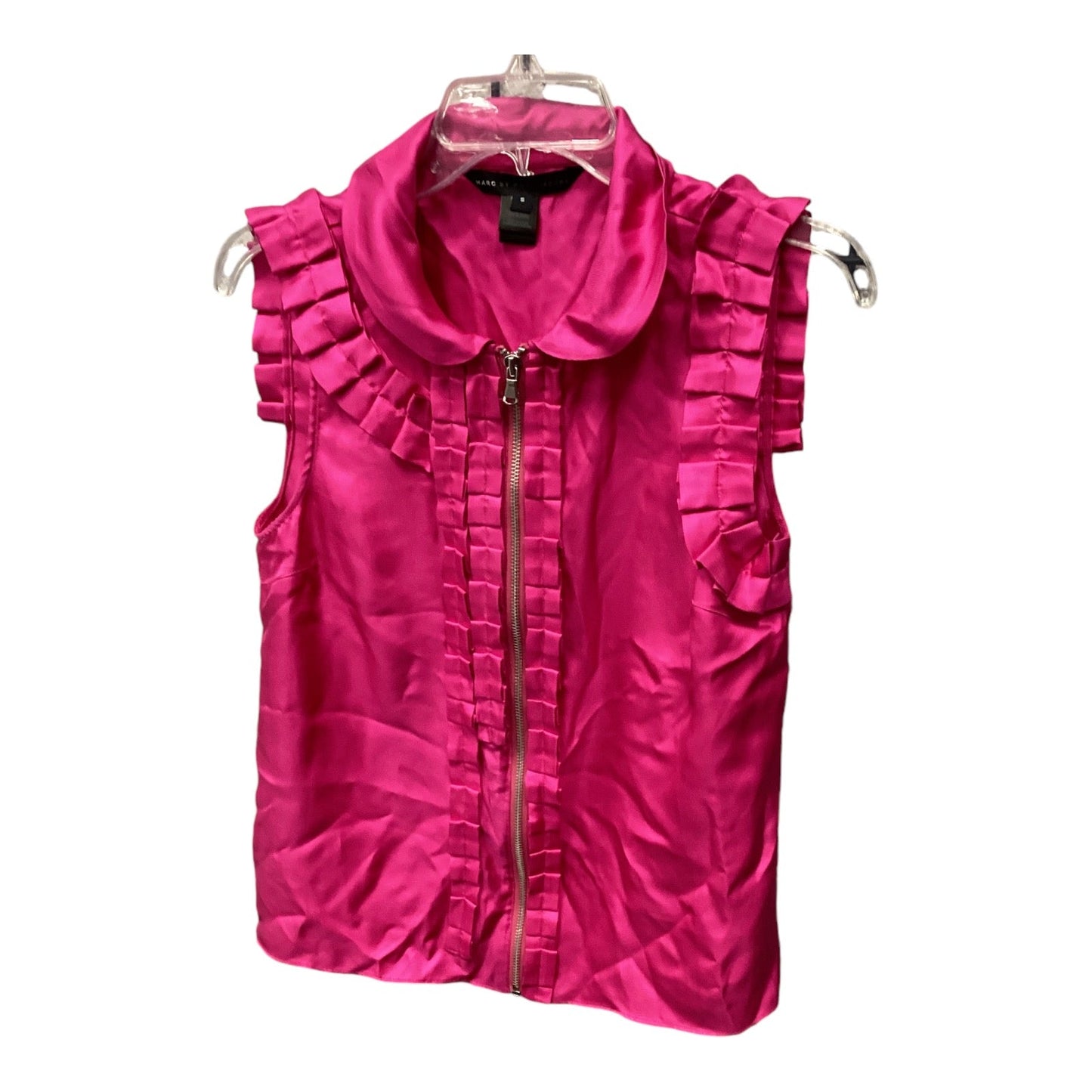 Top Sleeveless Designer By Marc By Marc Jacobs In Pink, Size: S