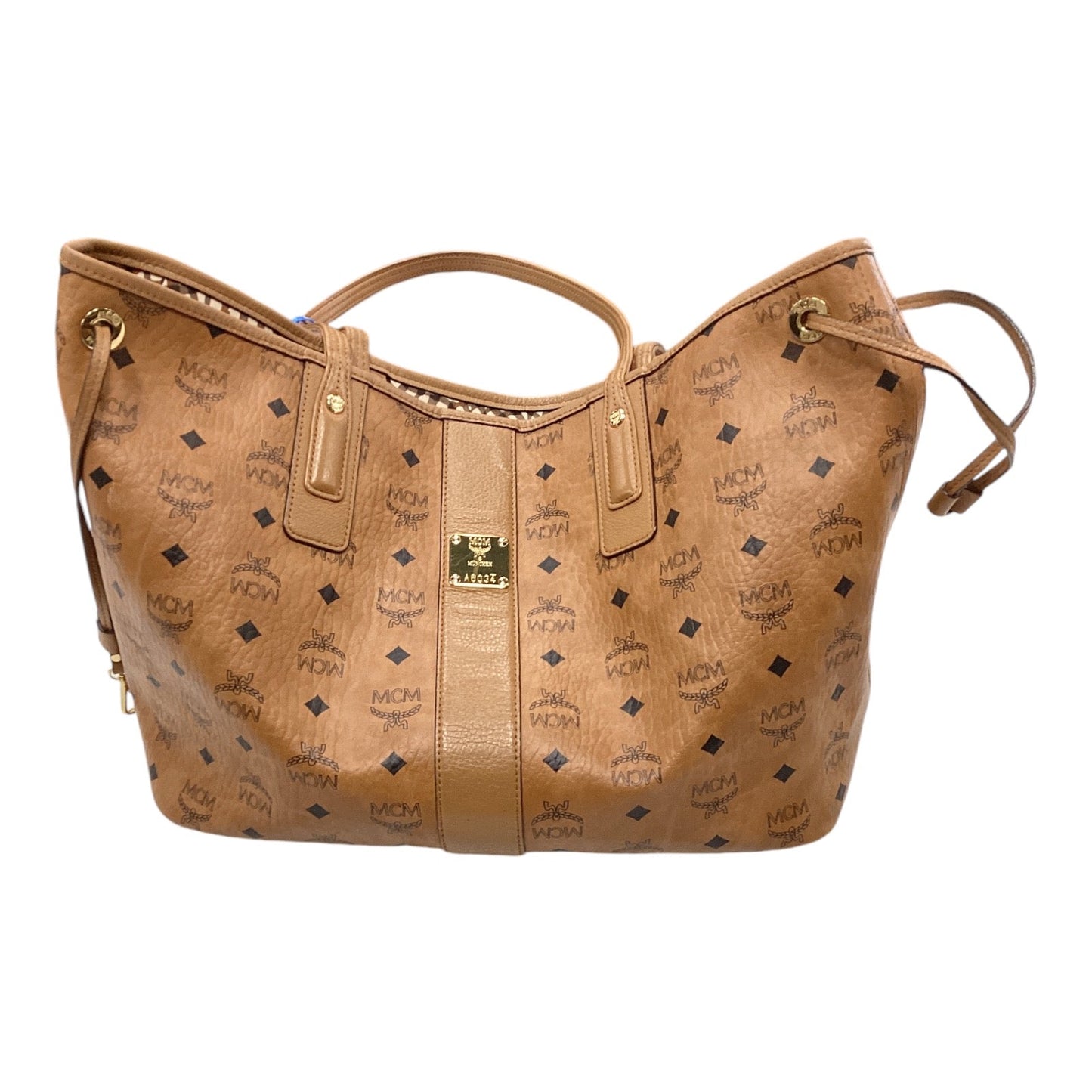 Tote Luxury Designer By Mcm, Size: Large