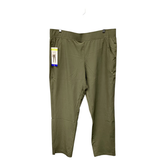 Athletic Pants By Eddie Bauer In Green, Size: L