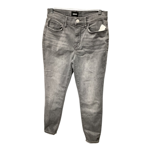 Jeans Skinny By Hudson In Grey Denim, Size: 4