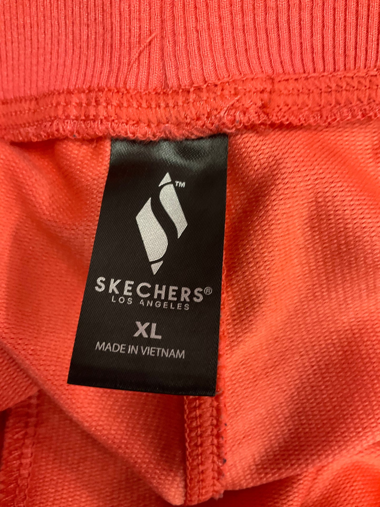 Athletic Pants By Skechers In Orange, Size: Xl