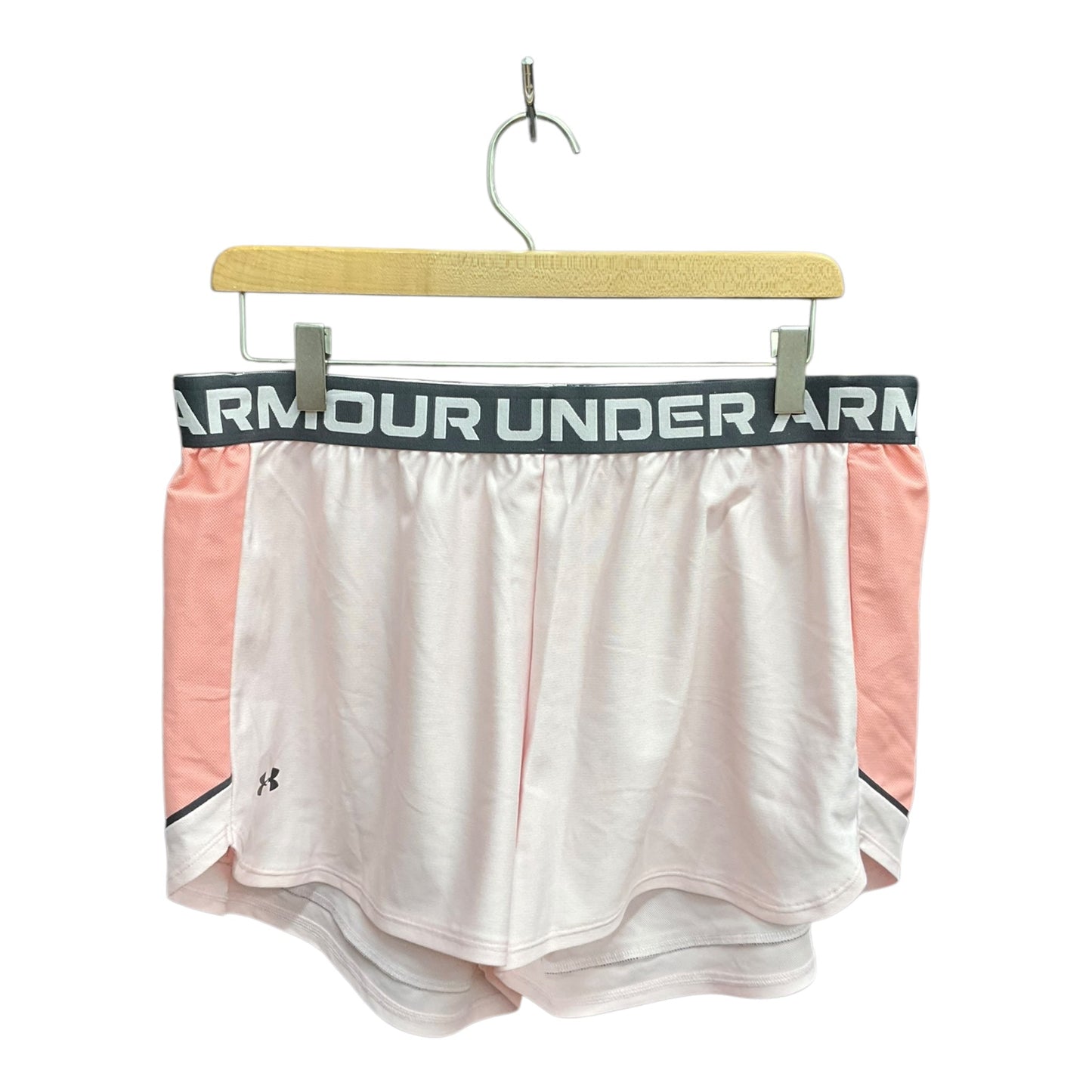 Athletic Shorts By Under Armour In Pink, Size: Xl