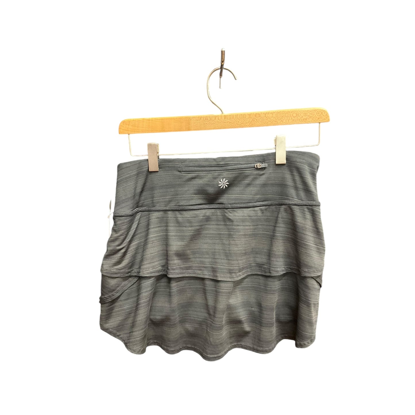 Athletic Skort By Athleta In Grey, Size: S