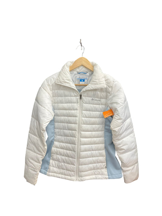 Jacket Puffer & Quilted By Columbia In White, Size: M