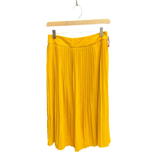 Skirt Midi By J. Crew In Yellow, Size: Xs