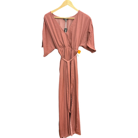 Dress Casual Maxi By Express In Pink, Size: Xs