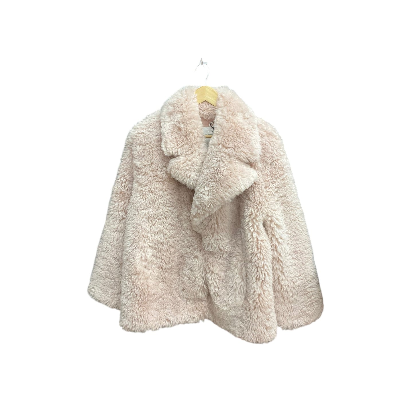 Coat Faux Fur & Sherpa By Avec Les Filles In Pink, Size: L