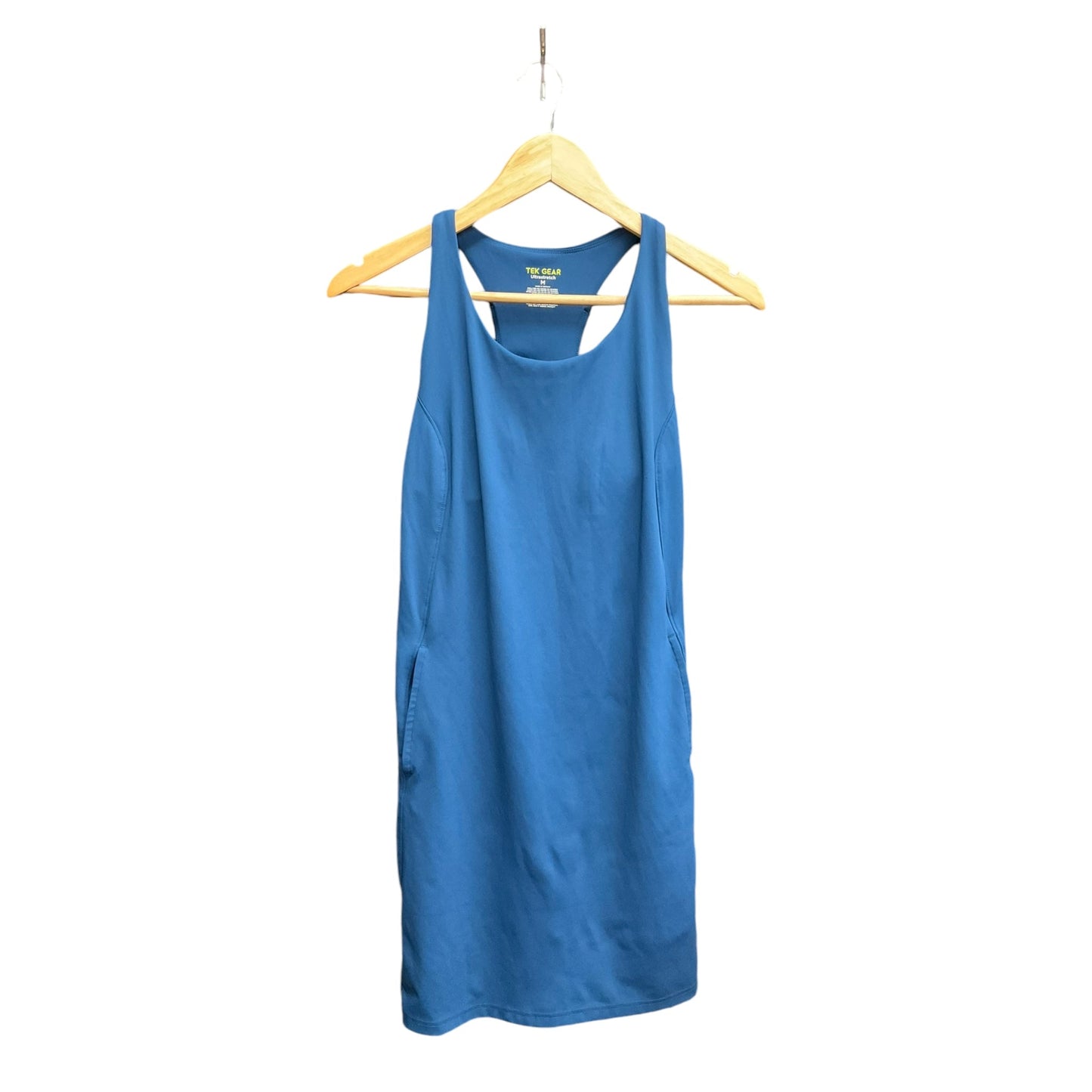 Athletic Dress By Tek Gear In Blue, Size: M