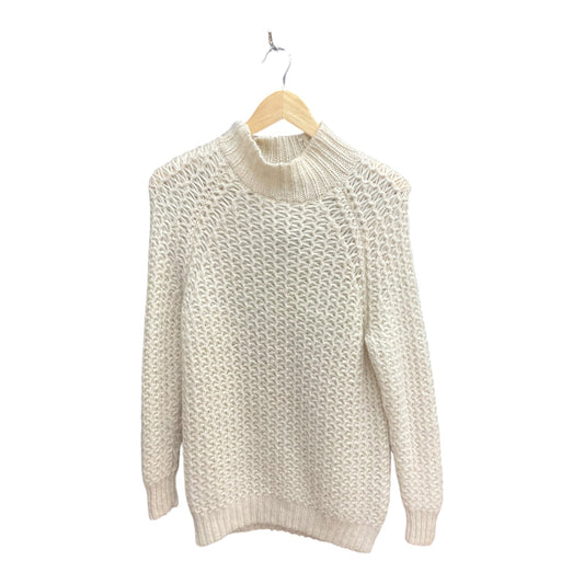 Sweater By Theory In Cream, Size: S