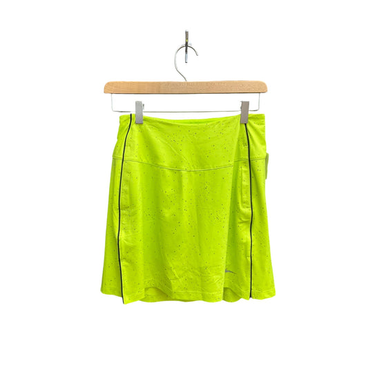 Athletic Skort By Nike In Yellow, Size: Xs