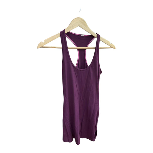 Athletic Tank Top By Lululemon In Purple, Size: M