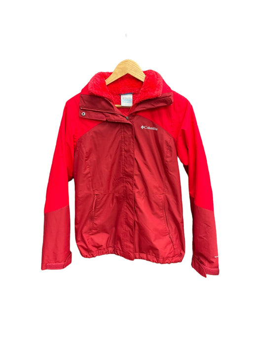 Coat Parka By Columbia In Red, Size: Xs