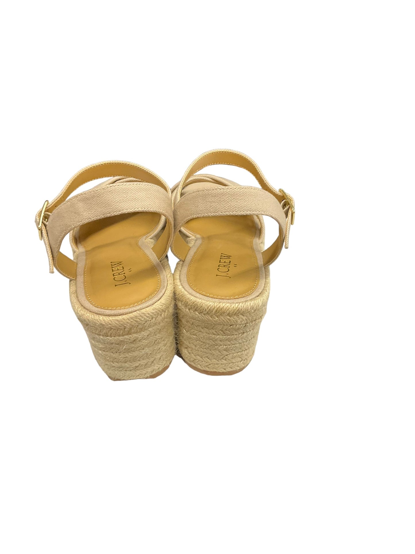 Shoes Heels Block By J. Crew In Beige, Size: 8.5