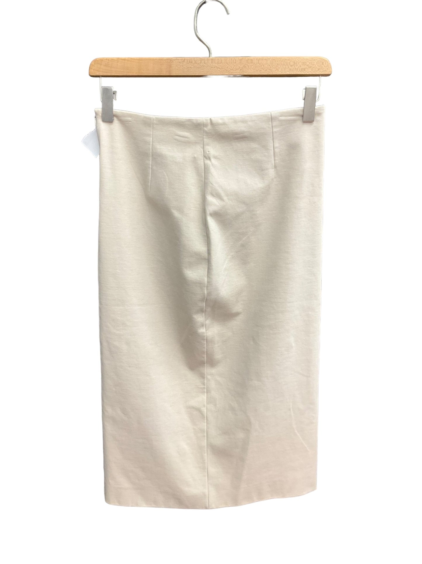 Beige Skirt Designer Yohji Yamamoto, Size 10