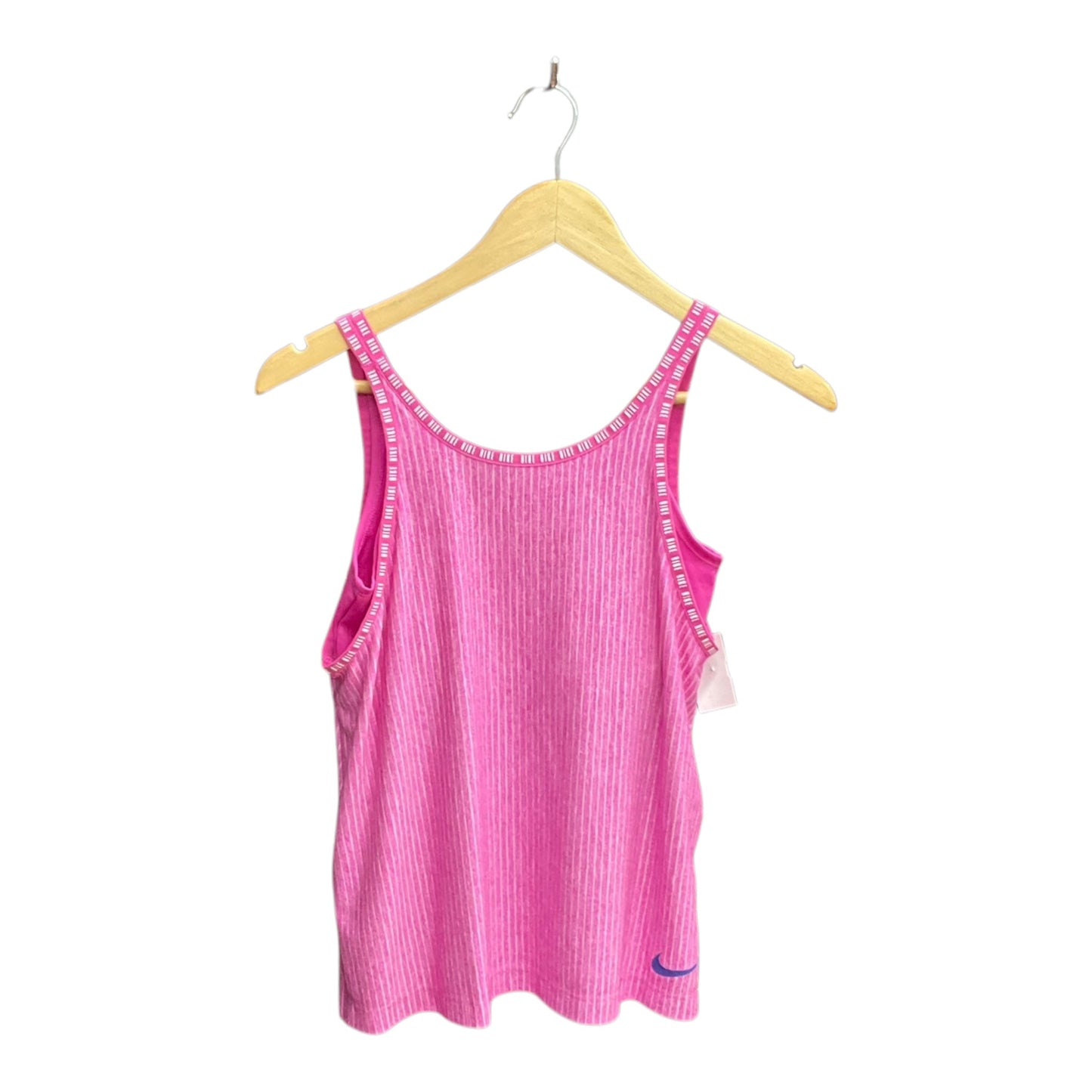 Athletic Tank Top By Nike Apparel In Pink, Size: Xl