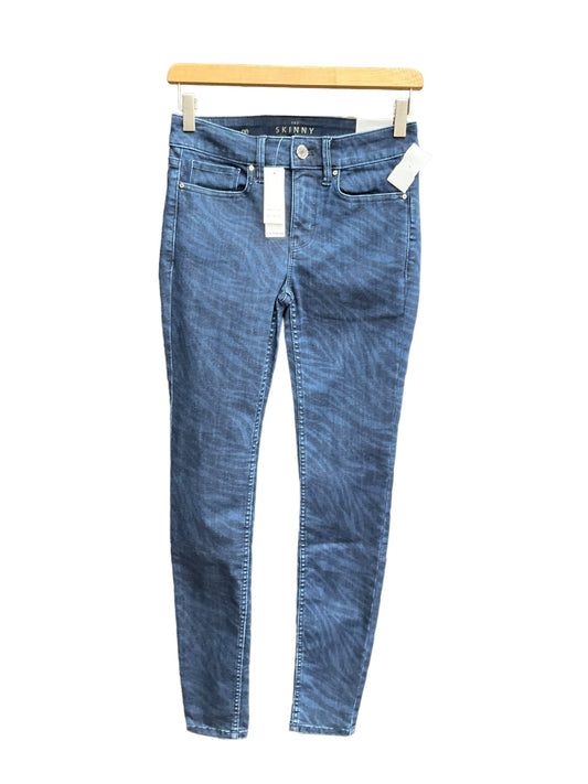 Blue Denim Jeans Skinny White House Black Market, Size 00