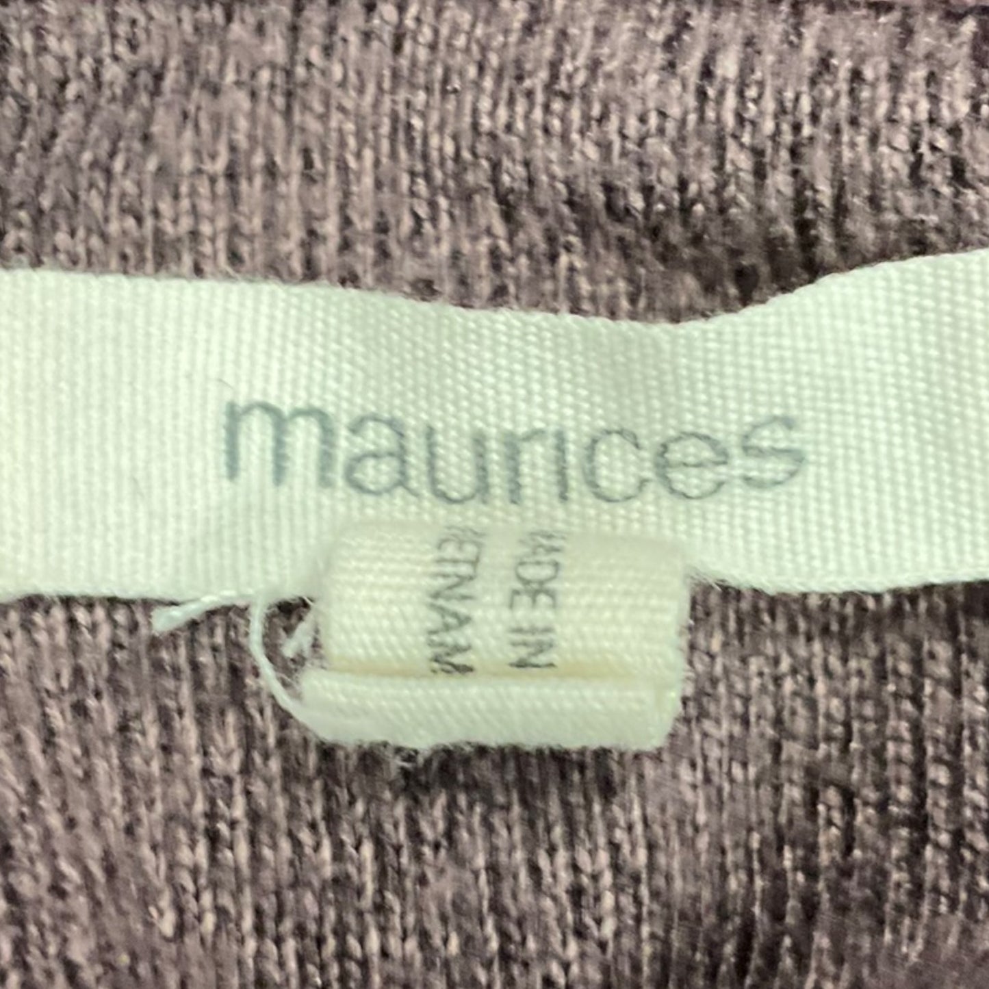 Jacket Other By Maurices In Purple, Size: Xl