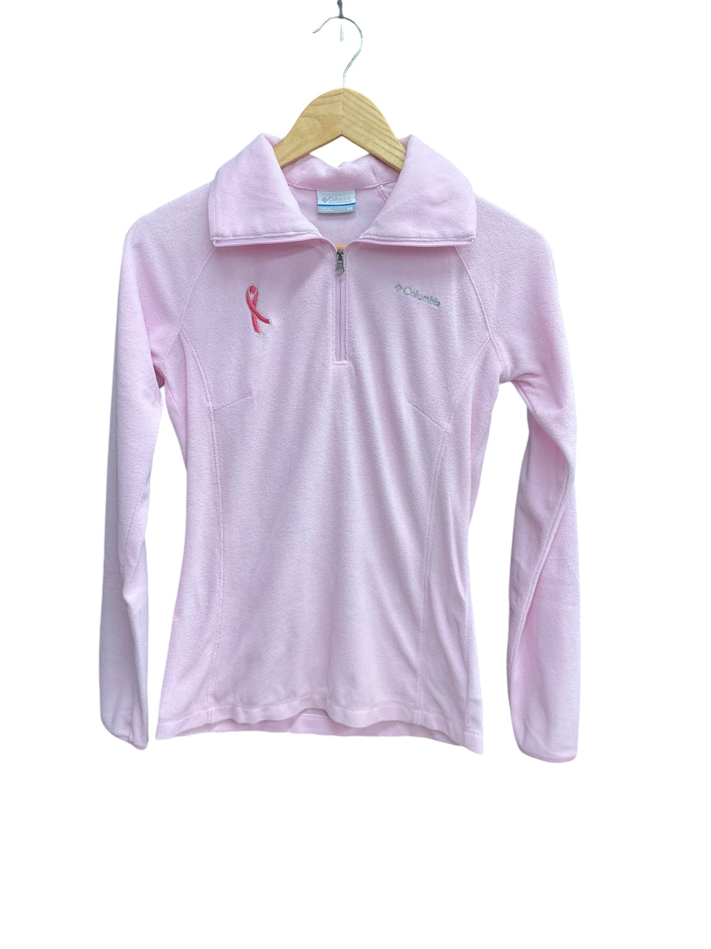 Athletic Jacket By Columbia In Pink, Size: Xs