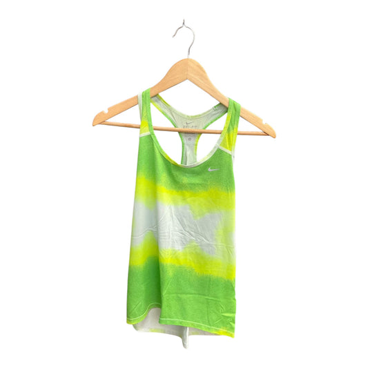 Athletic Tank Top By Nike Apparel In Green, Size: S