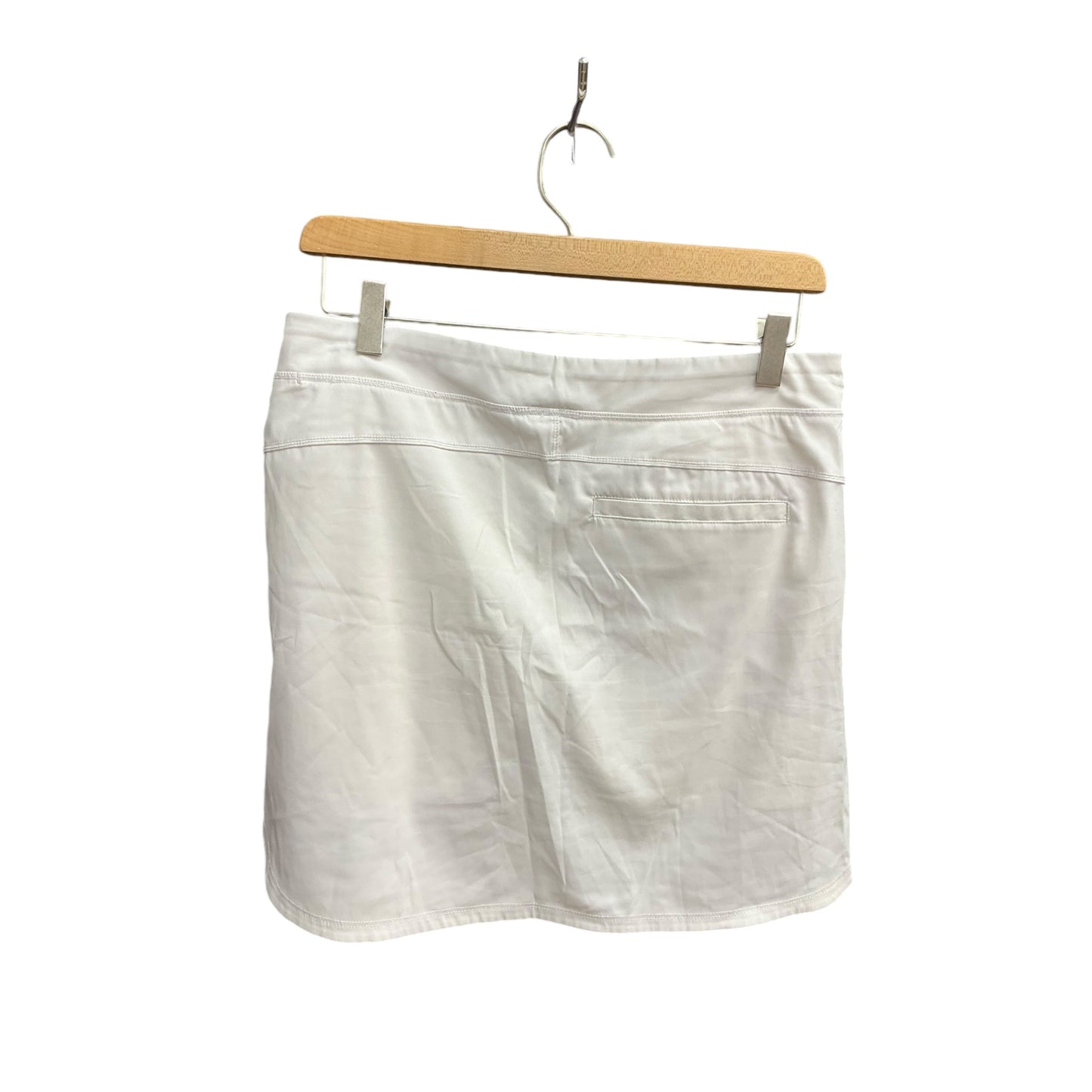 Athletic Skort By Adidas In White, Size: S