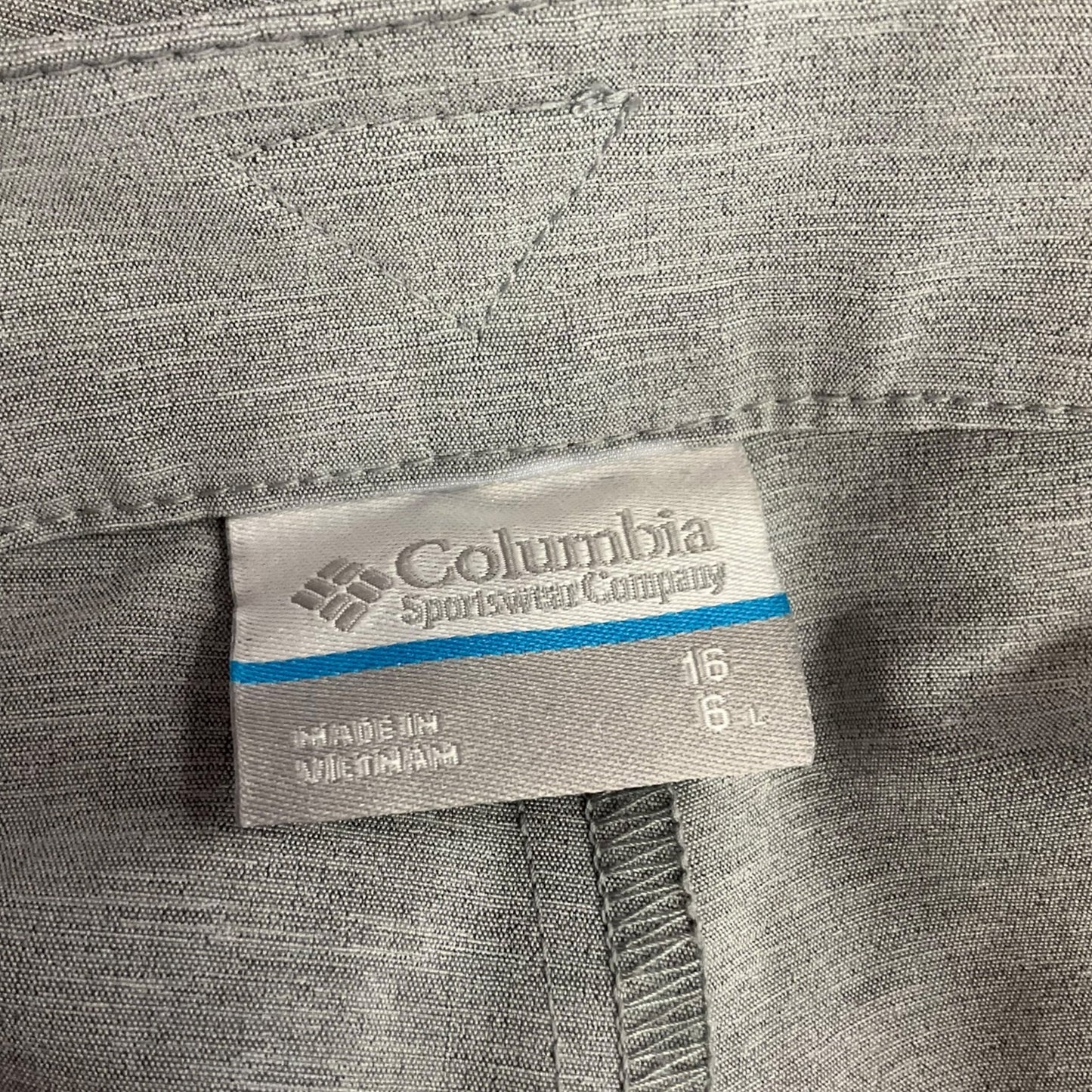 Athletic Shorts By Columbia In Grey, Size: Xl