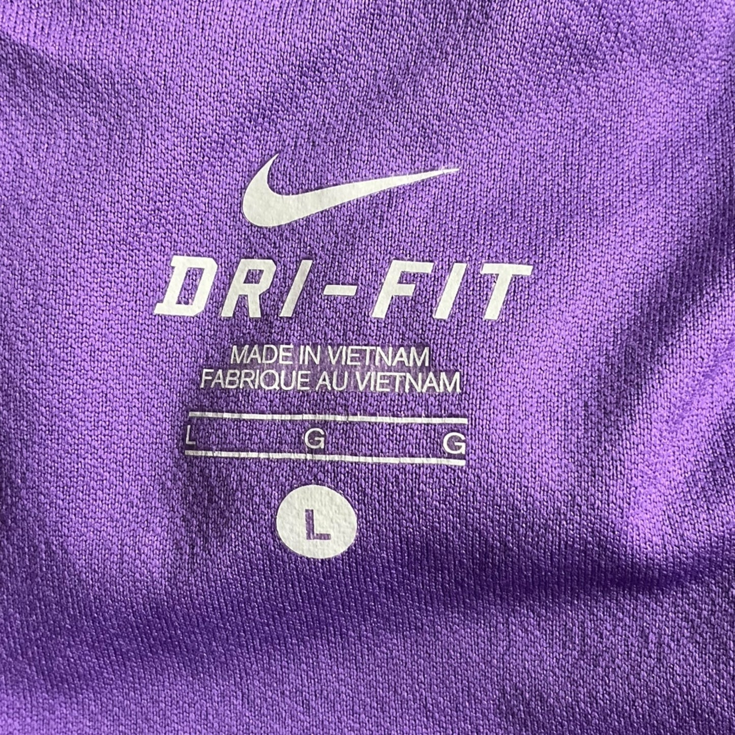 Athletic Shorts By Nike Apparel In Purple, Size: L