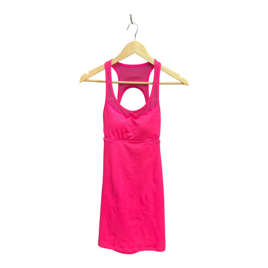 Athletic Dress By Fabletics In Pink, Size: Xs