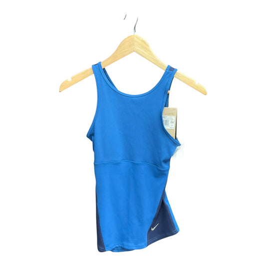 Athletic Tank Top By Nike Apparel In Blue, Size: Xs