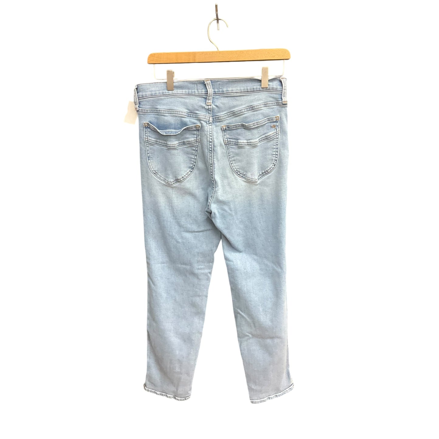 Jeans Straight By Madewell In Blue Denim, Size: 8