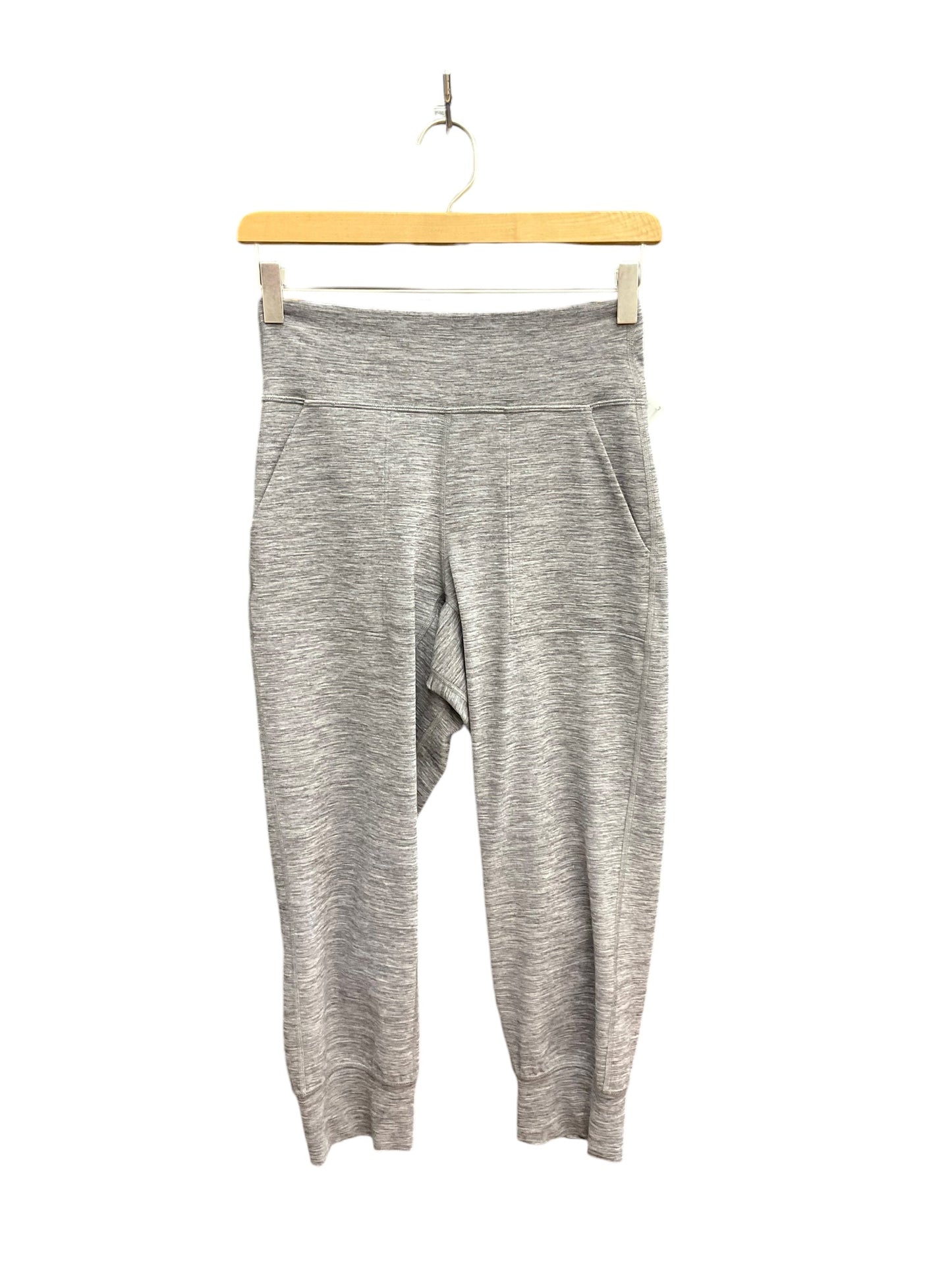 Athletic Pants By Lululemon In Grey, Size: 4