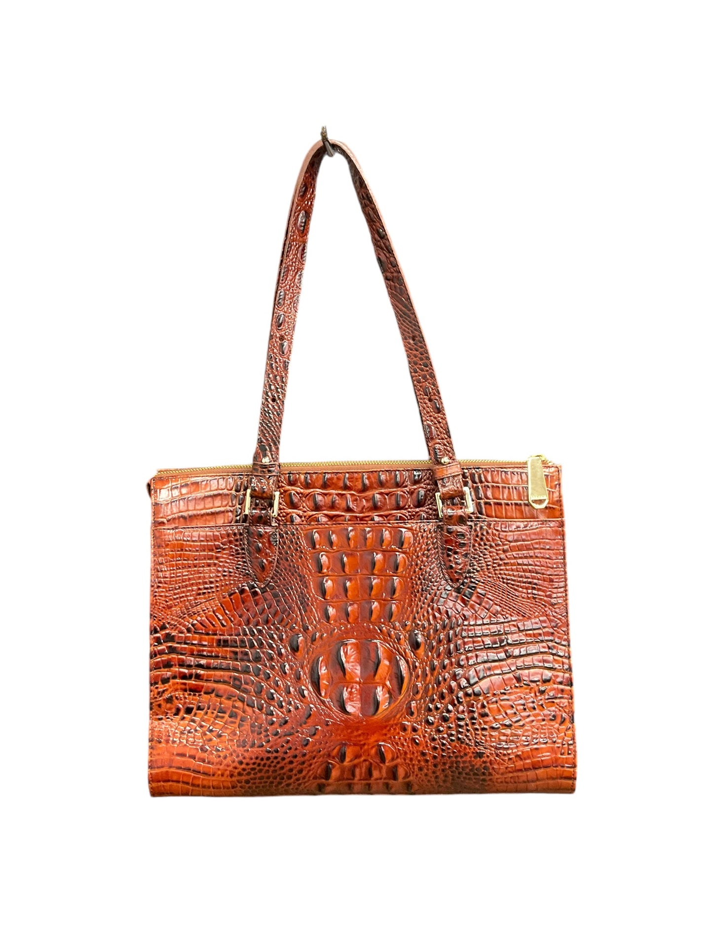 Handbag Designer By Brahmin, Size: Large