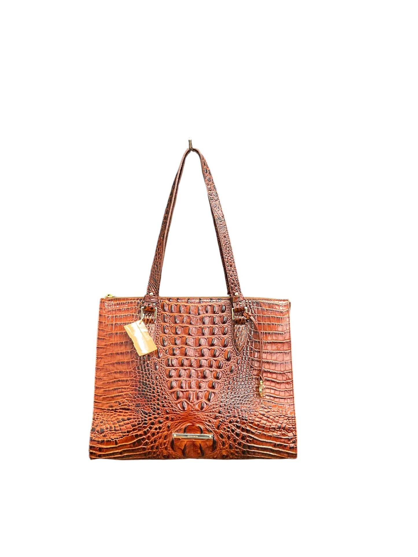 Handbag Designer By Brahmin, Size: Large