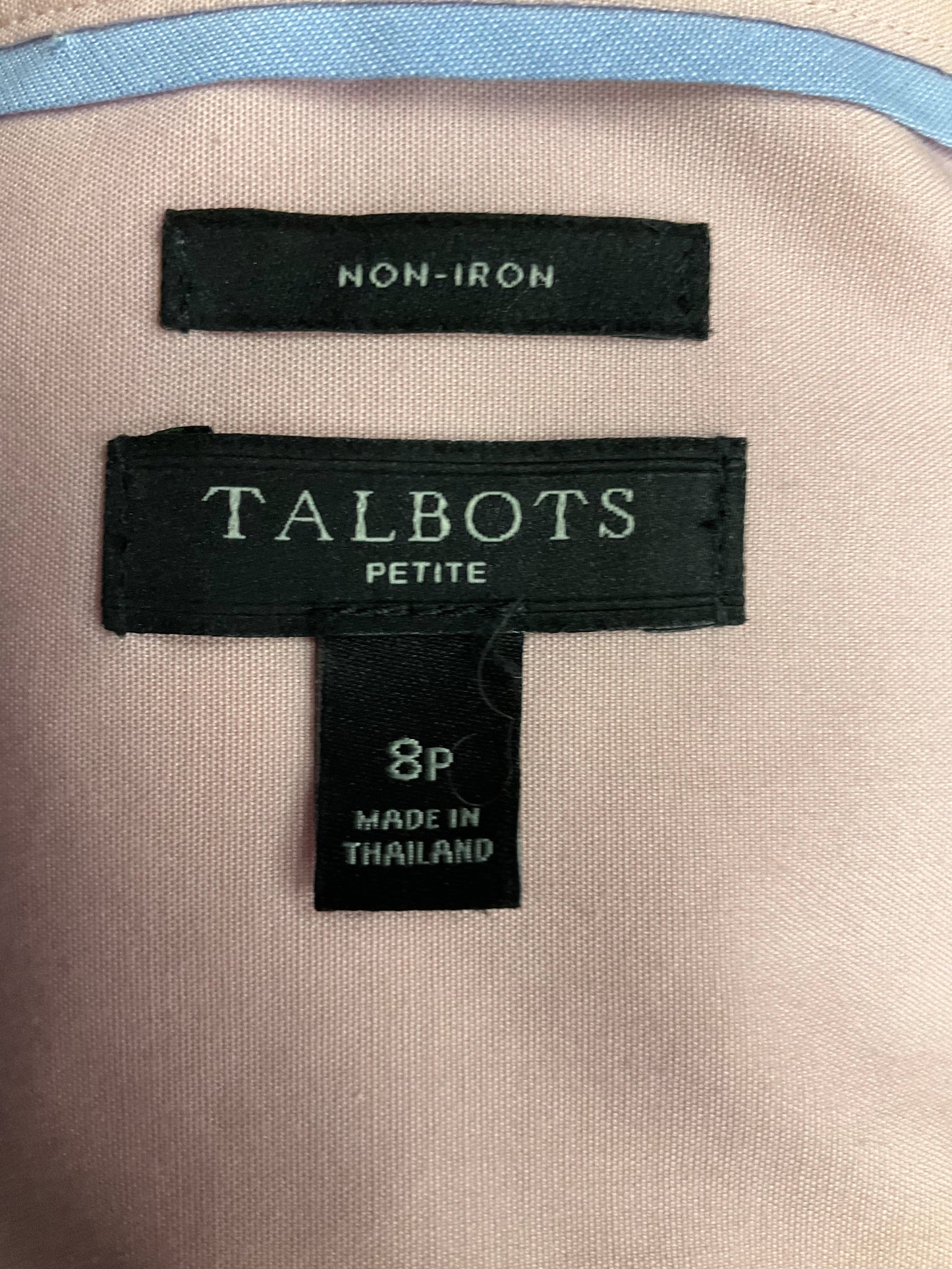 Pink Blouse Long Sleeve Talbots, Size M