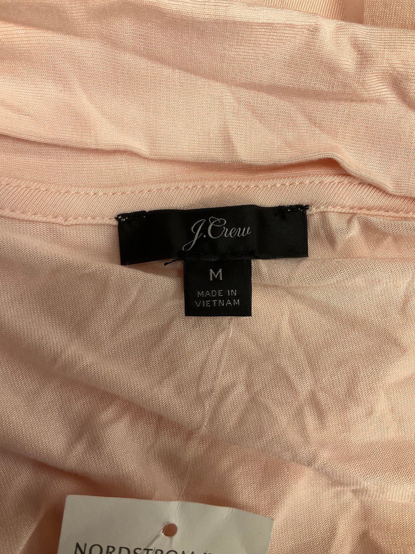 Pink Top Long Sleeve J. Crew, Size M