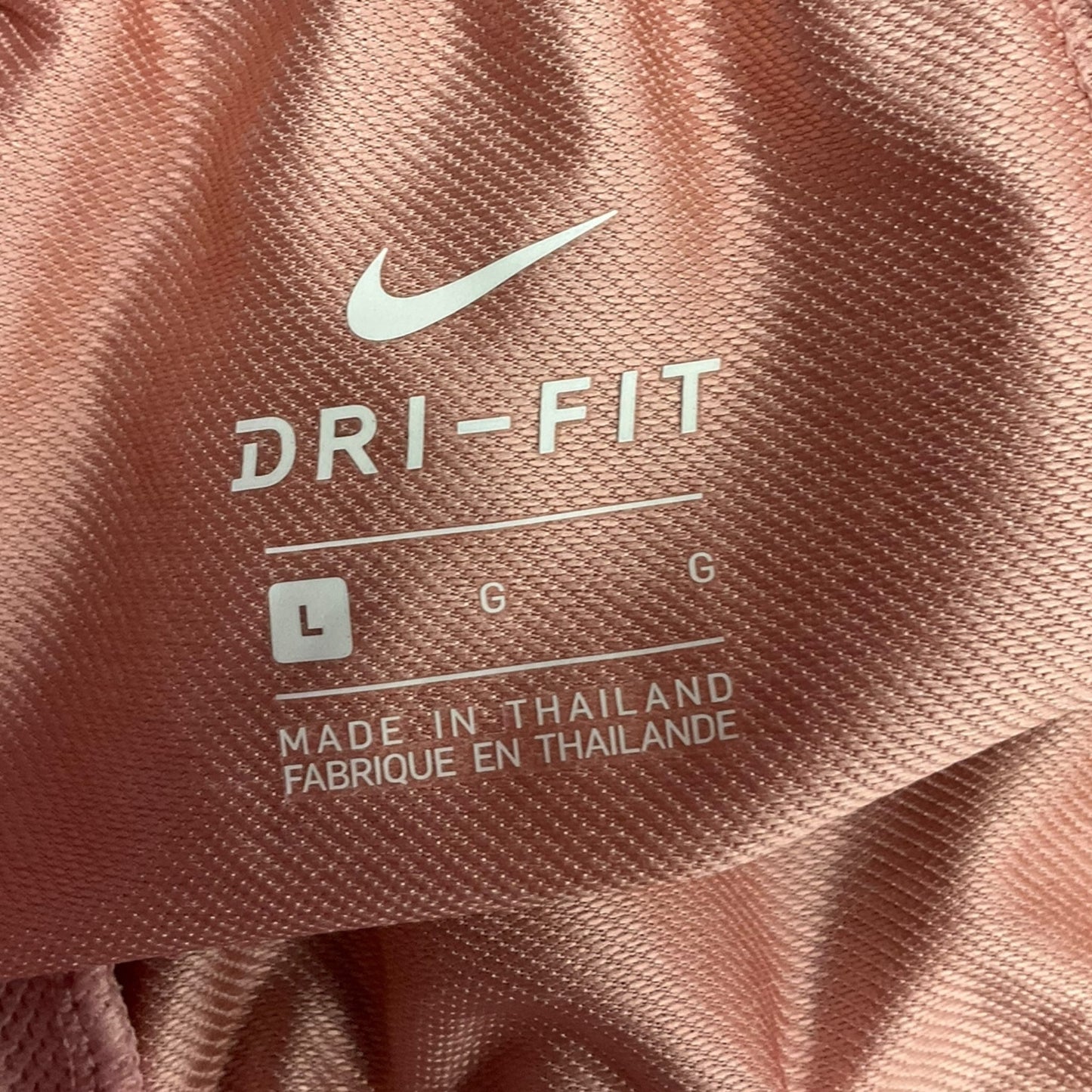 Athletic Shorts By Nike Apparel In Pink, Size: L