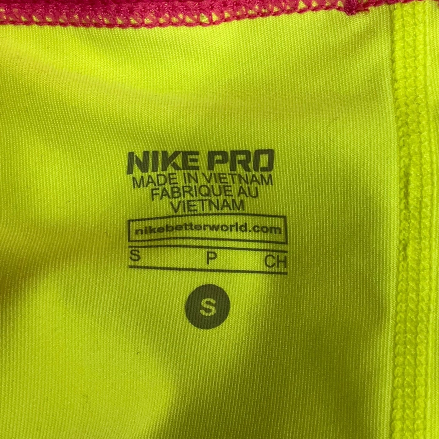 Athletic Shorts By Nike In Yellow, Size: S