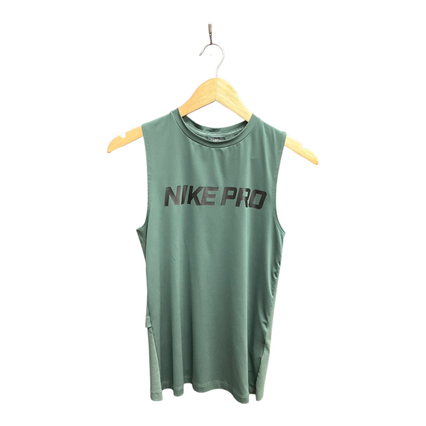 Athletic Tank Top By Nike In Green, Size: Xs