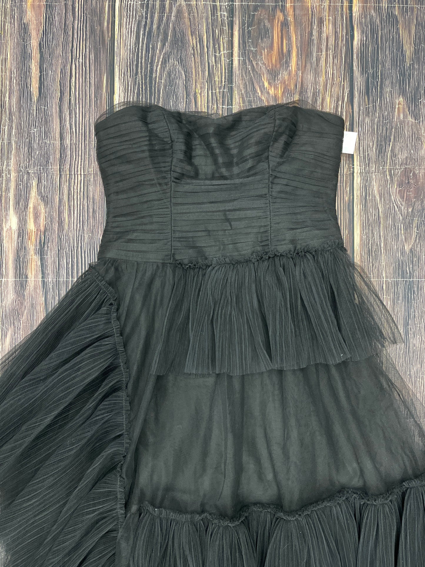 Dress Party Long By Bcbgmaxazria In Black, Size: 8