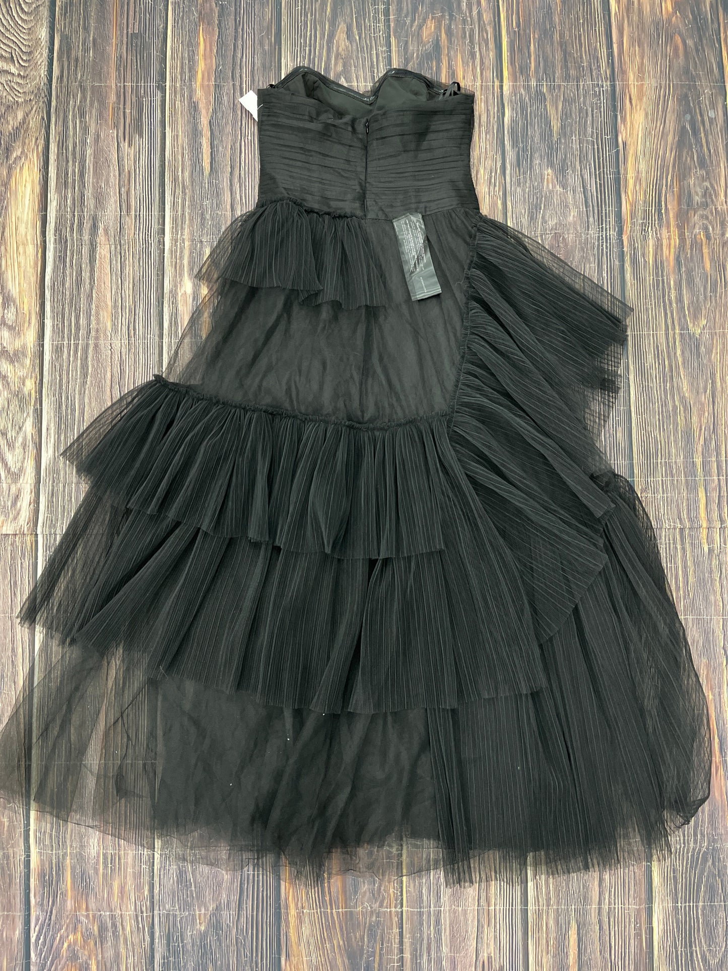 Dress Party Long By Bcbgmaxazria In Black, Size: 8