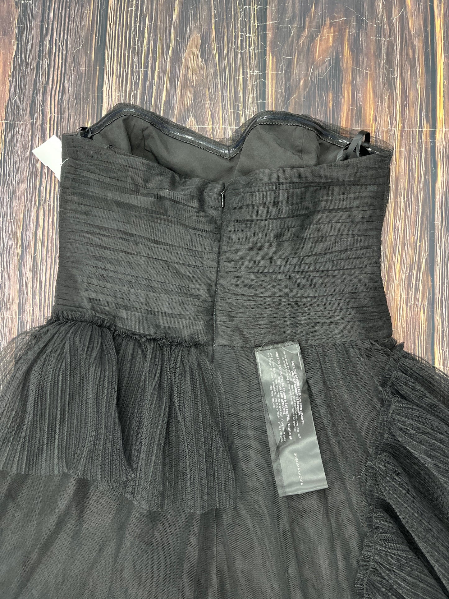 Dress Party Long By Bcbgmaxazria In Black, Size: 8