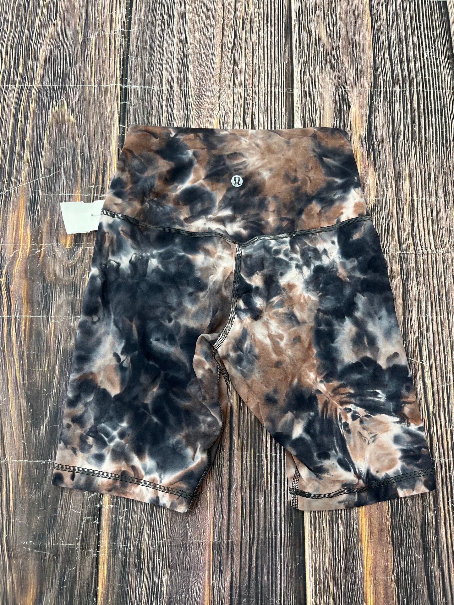 Tie Dye Print Athletic Shorts Lululemon, Size 4