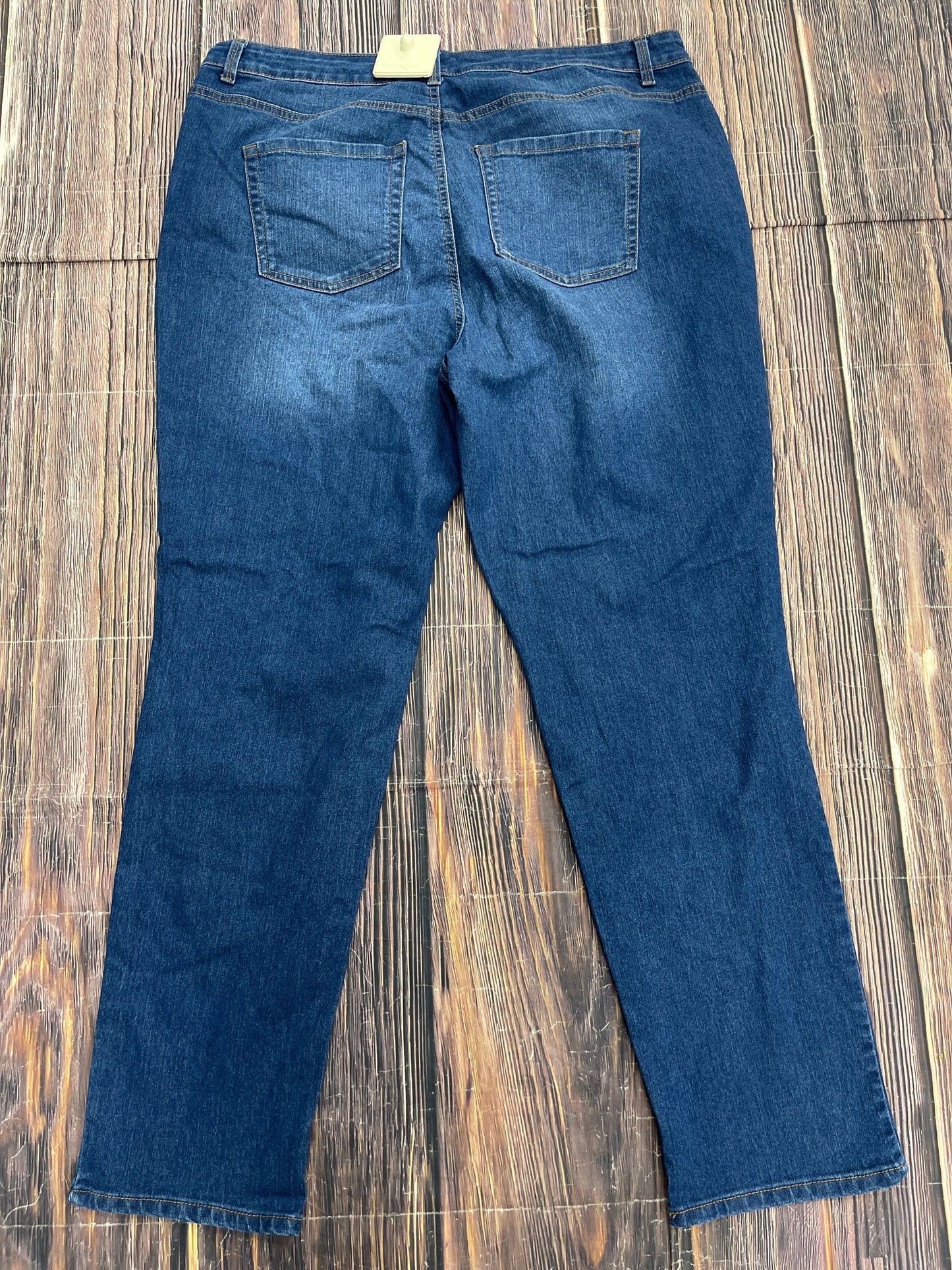 Blue Denim Jeans Skinny Style And Company, Size 16