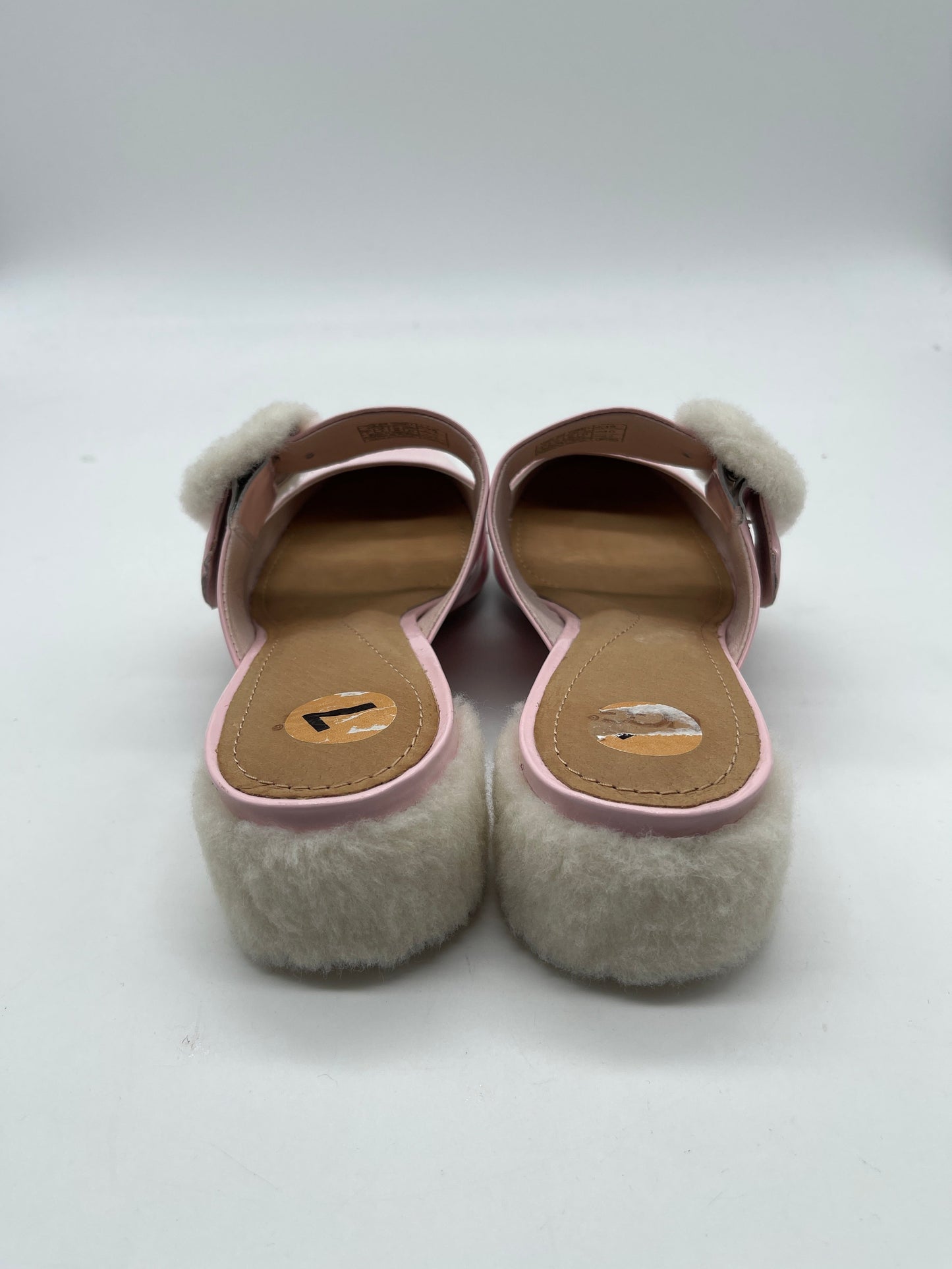 Shoes Heels Block By Ugg In Pink, Size: 7