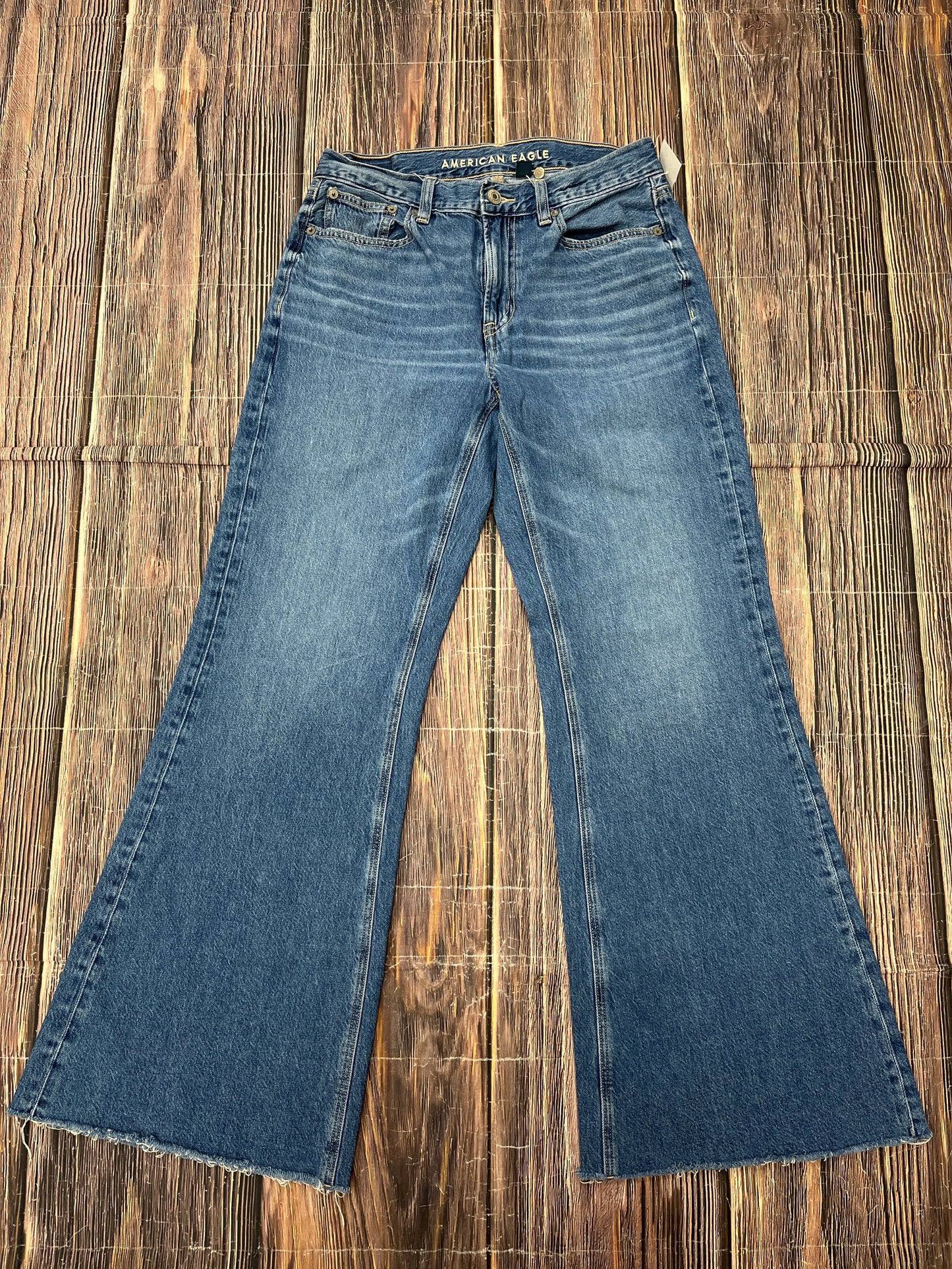 Jeans Flared By American Eagle  Size: 2