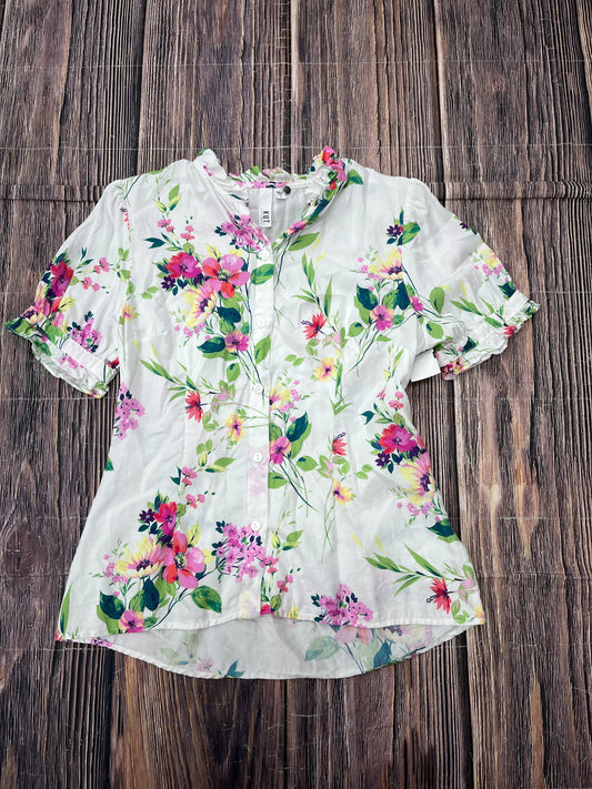 Blouse Short Sleeve By Kut  Size: S