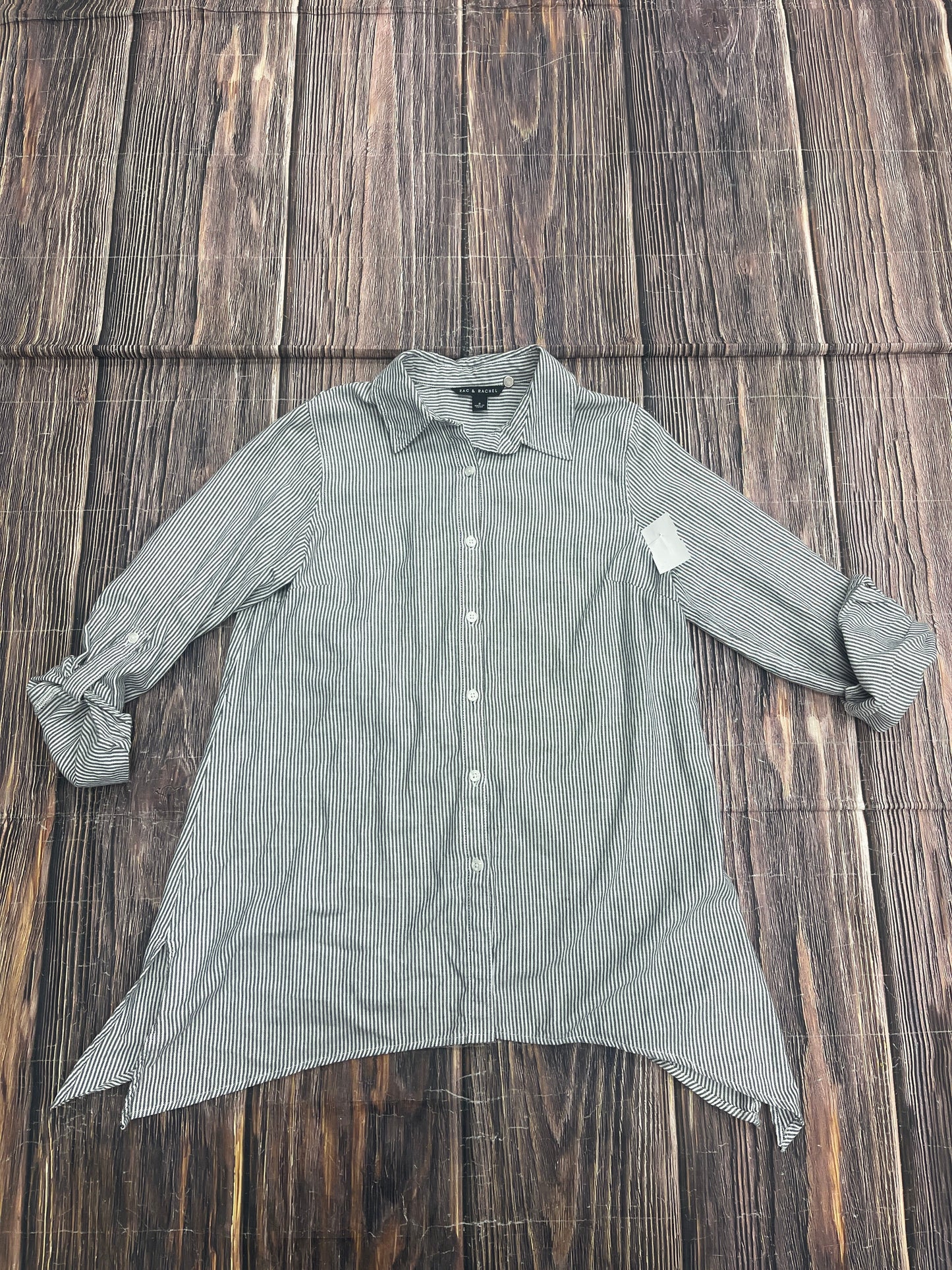 Grey Top Long Sleeve Zac And Rachel, Size S