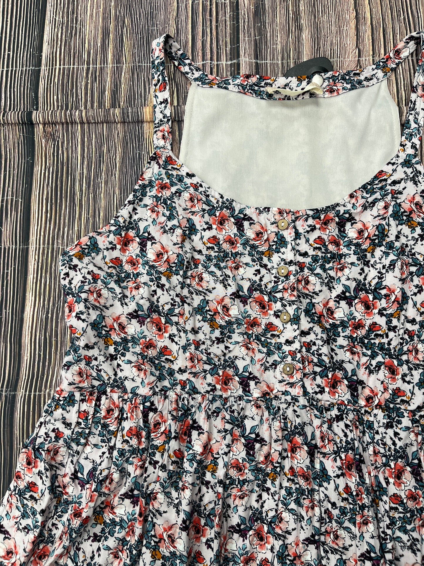 Floral Print Dress Casual Short Altard State, Size S