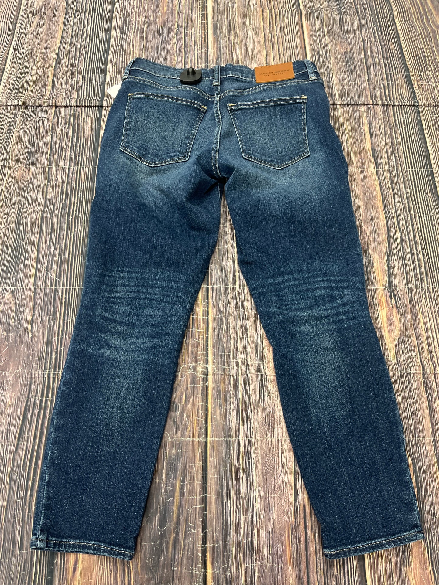 Jeans Skinny By Lucky Brand In Blue Denim, Size: 6